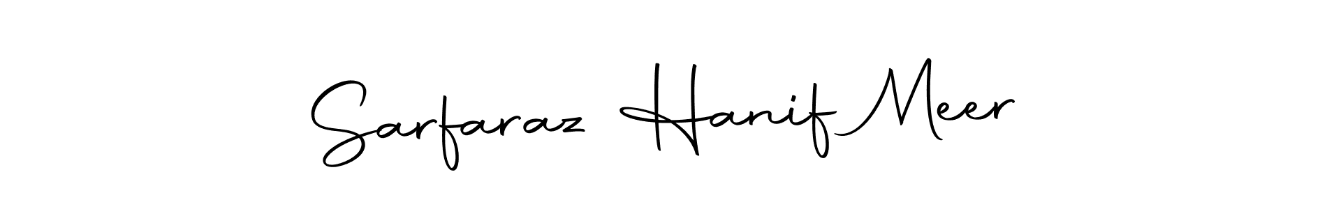 Make a beautiful signature design for name Sarfaraz Hanif Meer. With this signature (Autography-DOLnW) style, you can create a handwritten signature for free. Sarfaraz Hanif Meer signature style 10 images and pictures png