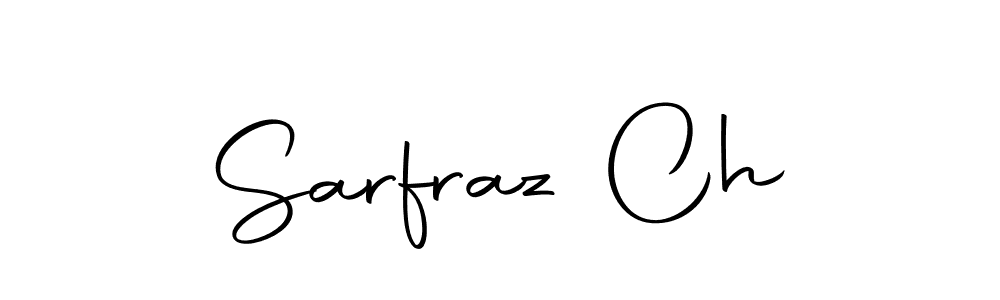 The best way (Autography-DOLnW) to make a short signature is to pick only two or three words in your name. The name Sarfraz Ch include a total of six letters. For converting this name. Sarfraz Ch signature style 10 images and pictures png