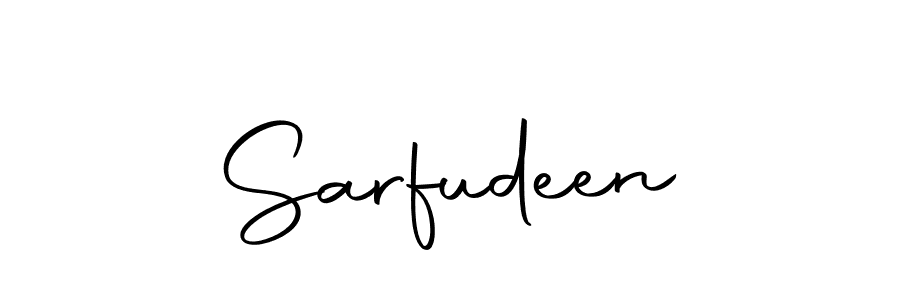Here are the top 10 professional signature styles for the name Sarfudeen. These are the best autograph styles you can use for your name. Sarfudeen signature style 10 images and pictures png