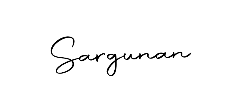 Make a beautiful signature design for name Sargunan. Use this online signature maker to create a handwritten signature for free. Sargunan signature style 10 images and pictures png