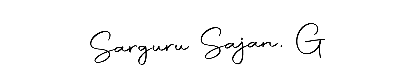 How to Draw Sarguru Sajan. G signature style? Autography-DOLnW is a latest design signature styles for name Sarguru Sajan. G. Sarguru Sajan. G signature style 10 images and pictures png