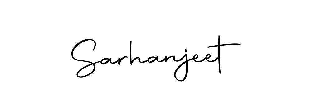 Make a beautiful signature design for name Sarhanjeet. Use this online signature maker to create a handwritten signature for free. Sarhanjeet signature style 10 images and pictures png