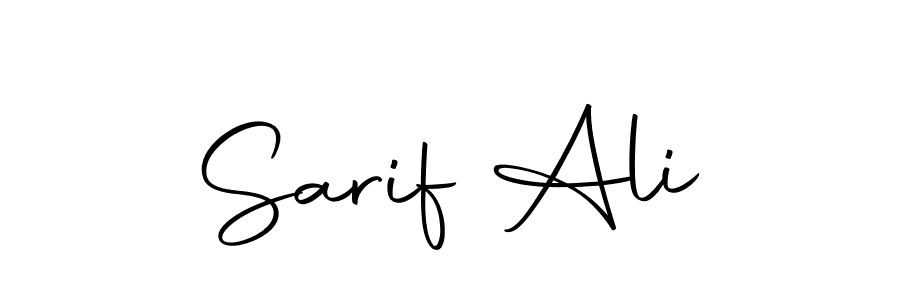 How to make Sarif Ali signature? Autography-DOLnW is a professional autograph style. Create handwritten signature for Sarif Ali name. Sarif Ali signature style 10 images and pictures png