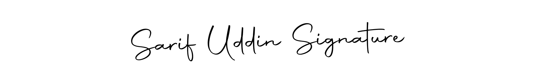 Create a beautiful signature design for name Sarif Uddin Signature. With this signature (Autography-DOLnW) fonts, you can make a handwritten signature for free. Sarif Uddin Signature signature style 10 images and pictures png