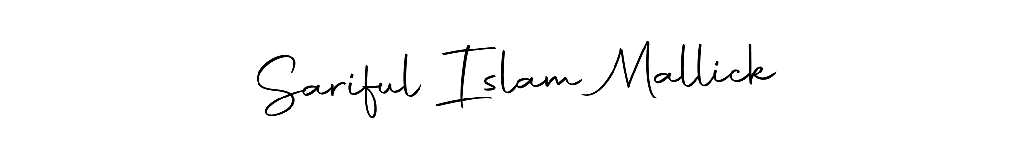 How to make Sariful Islam Mallick signature? Autography-DOLnW is a professional autograph style. Create handwritten signature for Sariful Islam Mallick name. Sariful Islam Mallick signature style 10 images and pictures png