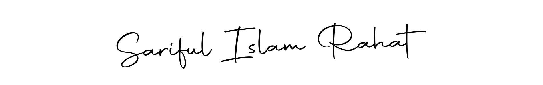 Sariful Islam Rahat stylish signature style. Best Handwritten Sign (Autography-DOLnW) for my name. Handwritten Signature Collection Ideas for my name Sariful Islam Rahat. Sariful Islam Rahat signature style 10 images and pictures png