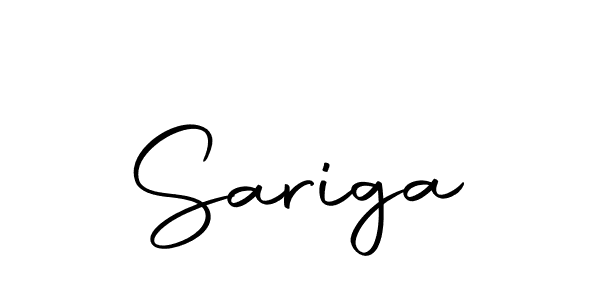 How to make Sariga signature? Autography-DOLnW is a professional autograph style. Create handwritten signature for Sariga name. Sariga signature style 10 images and pictures png