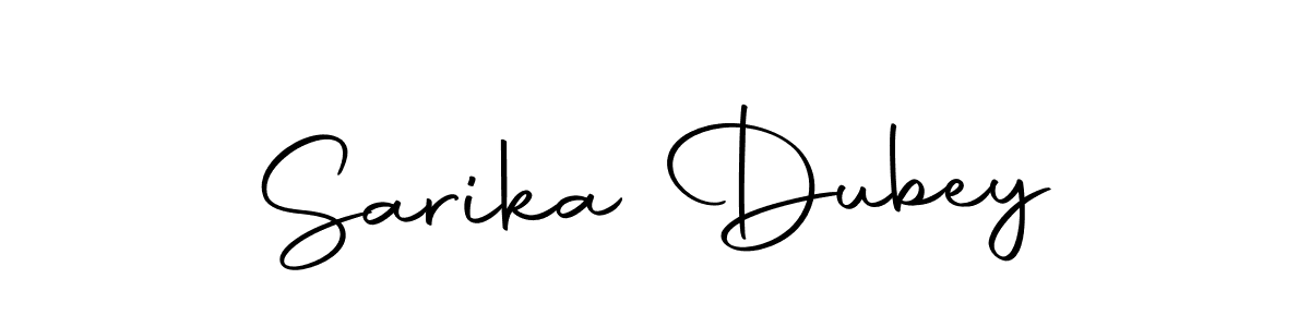 How to make Sarika Dubey signature? Autography-DOLnW is a professional autograph style. Create handwritten signature for Sarika Dubey name. Sarika Dubey signature style 10 images and pictures png