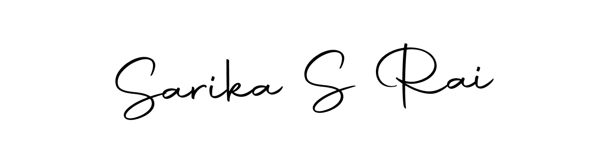 The best way (Autography-DOLnW) to make a short signature is to pick only two or three words in your name. The name Sarika S Rai include a total of six letters. For converting this name. Sarika S Rai signature style 10 images and pictures png
