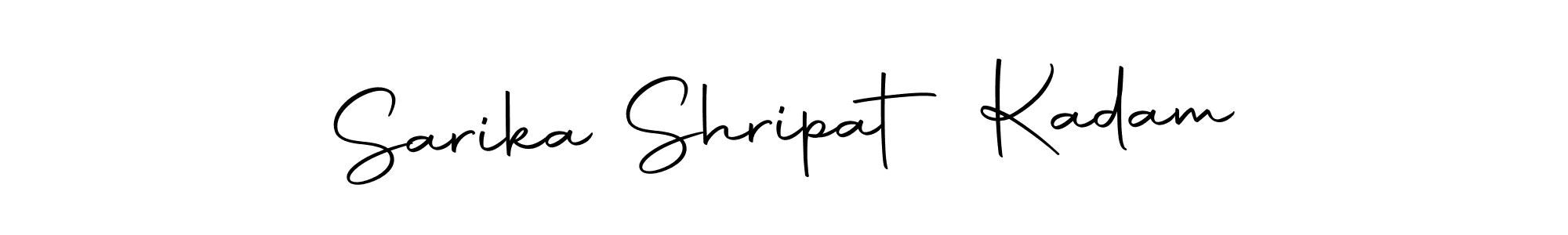 How to make Sarika Shripat Kadam signature? Autography-DOLnW is a professional autograph style. Create handwritten signature for Sarika Shripat Kadam name. Sarika Shripat Kadam signature style 10 images and pictures png