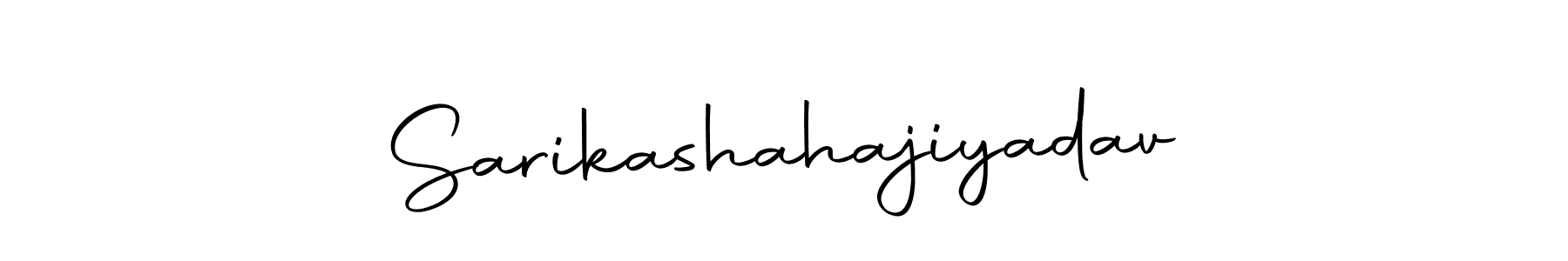 Once you've used our free online signature maker to create your best signature Autography-DOLnW style, it's time to enjoy all of the benefits that Sarikashahajiyadav name signing documents. Sarikashahajiyadav signature style 10 images and pictures png