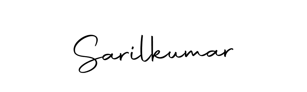 Create a beautiful signature design for name Sarilkumar. With this signature (Autography-DOLnW) fonts, you can make a handwritten signature for free. Sarilkumar signature style 10 images and pictures png