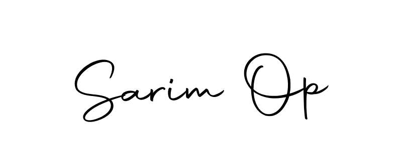 Similarly Autography-DOLnW is the best handwritten signature design. Signature creator online .You can use it as an online autograph creator for name Sarim Op. Sarim Op signature style 10 images and pictures png