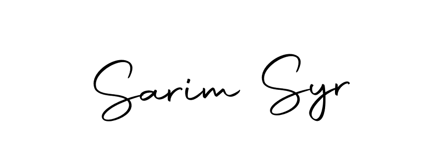 if you are searching for the best signature style for your name Sarim Syr. so please give up your signature search. here we have designed multiple signature styles  using Autography-DOLnW. Sarim Syr signature style 10 images and pictures png