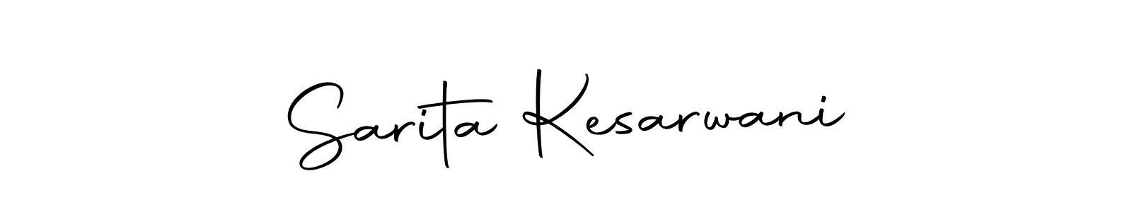 Use a signature maker to create a handwritten signature online. With this signature software, you can design (Autography-DOLnW) your own signature for name Sarita Kesarwani. Sarita Kesarwani signature style 10 images and pictures png