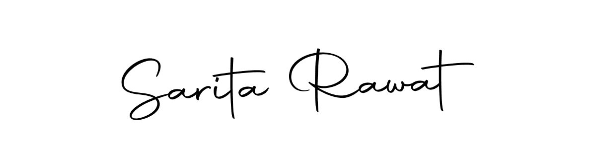 Use a signature maker to create a handwritten signature online. With this signature software, you can design (Autography-DOLnW) your own signature for name Sarita Rawat. Sarita Rawat signature style 10 images and pictures png