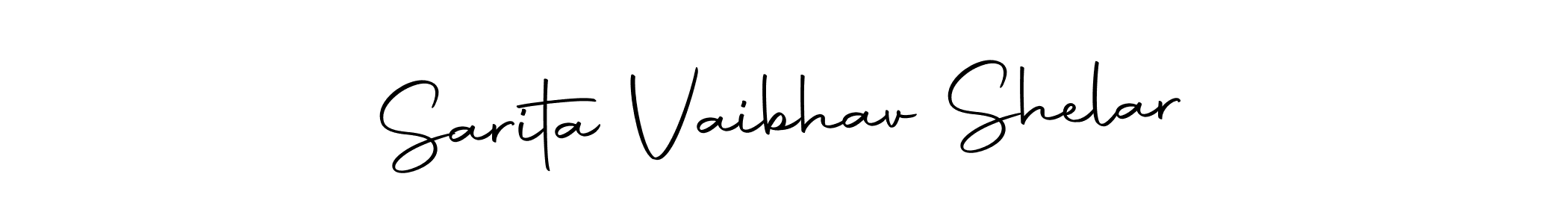 You should practise on your own different ways (Autography-DOLnW) to write your name (Sarita Vaibhav Shelar) in signature. don't let someone else do it for you. Sarita Vaibhav Shelar signature style 10 images and pictures png