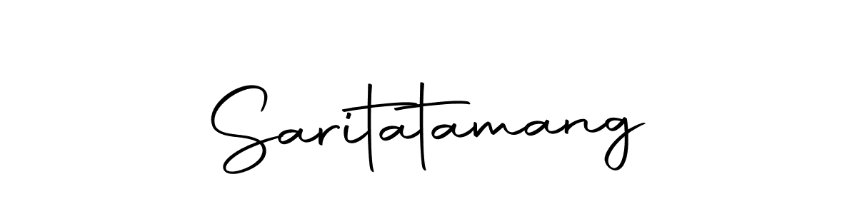 Similarly Autography-DOLnW is the best handwritten signature design. Signature creator online .You can use it as an online autograph creator for name Saritatamang. Saritatamang signature style 10 images and pictures png