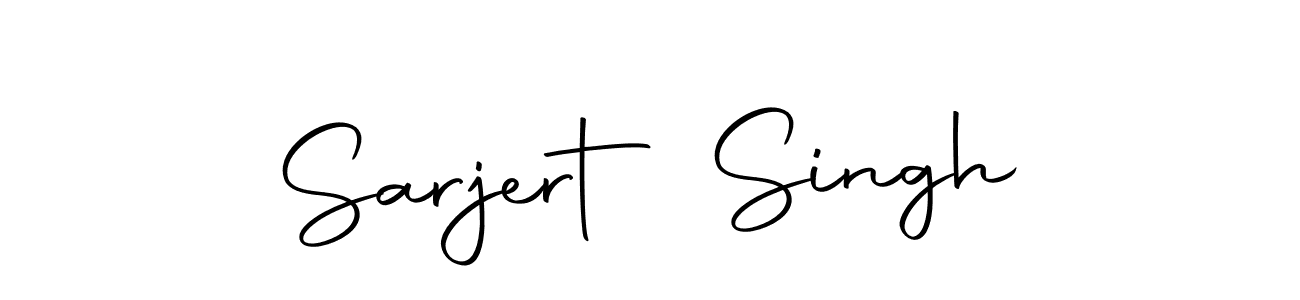The best way (Autography-DOLnW) to make a short signature is to pick only two or three words in your name. The name Sarjert Singh include a total of six letters. For converting this name. Sarjert Singh signature style 10 images and pictures png