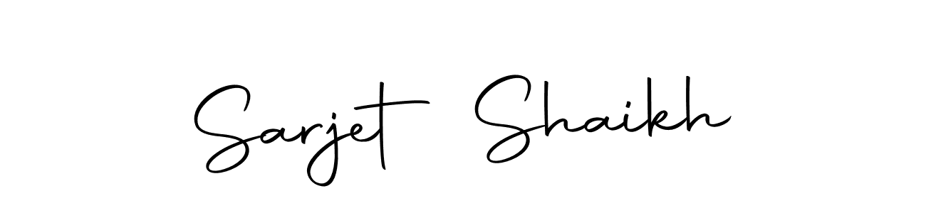 Autography-DOLnW is a professional signature style that is perfect for those who want to add a touch of class to their signature. It is also a great choice for those who want to make their signature more unique. Get Sarjet Shaikh name to fancy signature for free. Sarjet Shaikh signature style 10 images and pictures png