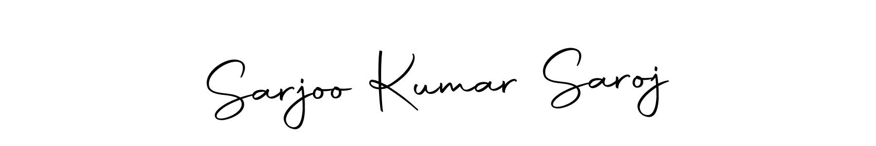 Also we have Sarjoo Kumar Saroj name is the best signature style. Create professional handwritten signature collection using Autography-DOLnW autograph style. Sarjoo Kumar Saroj signature style 10 images and pictures png