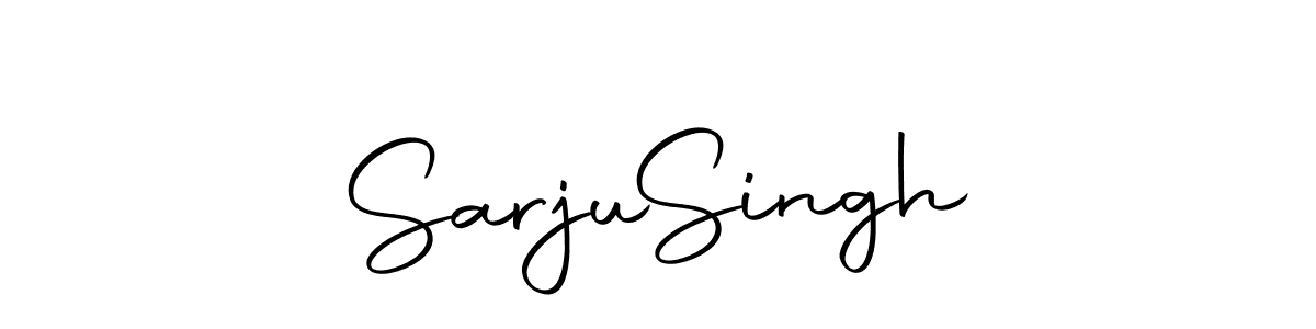 How to make Sarju  Singh signature? Autography-DOLnW is a professional autograph style. Create handwritten signature for Sarju  Singh name. Sarju  Singh signature style 10 images and pictures png