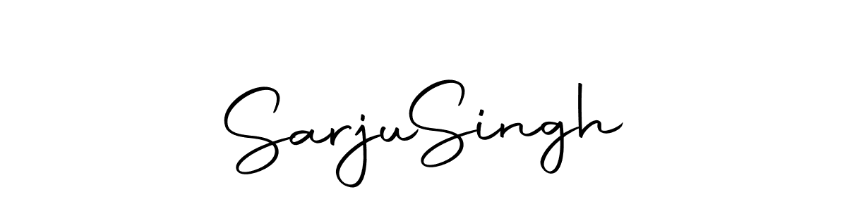 Similarly Autography-DOLnW is the best handwritten signature design. Signature creator online .You can use it as an online autograph creator for name Sarju  Singh. Sarju  Singh signature style 10 images and pictures png