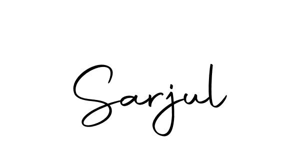 Autography-DOLnW is a professional signature style that is perfect for those who want to add a touch of class to their signature. It is also a great choice for those who want to make their signature more unique. Get Sarjul name to fancy signature for free. Sarjul signature style 10 images and pictures png