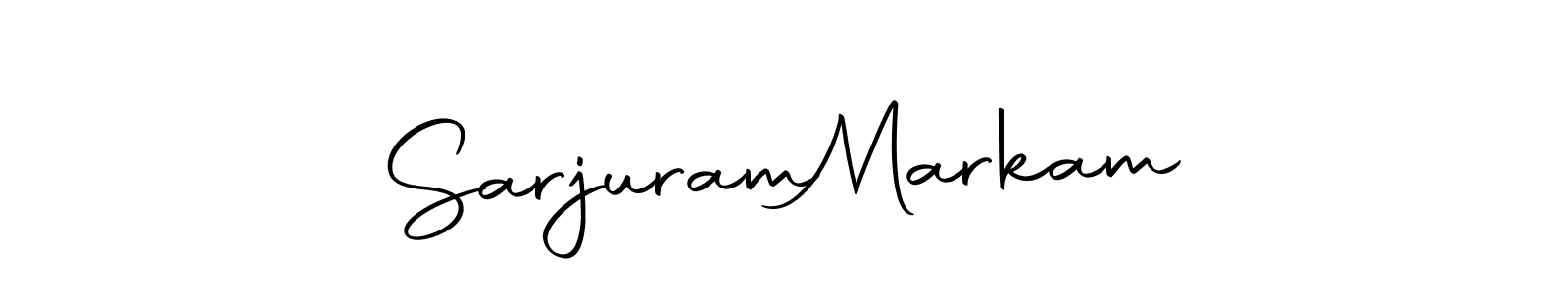 Similarly Autography-DOLnW is the best handwritten signature design. Signature creator online .You can use it as an online autograph creator for name Sarjuram  Markam. Sarjuram  Markam signature style 10 images and pictures png