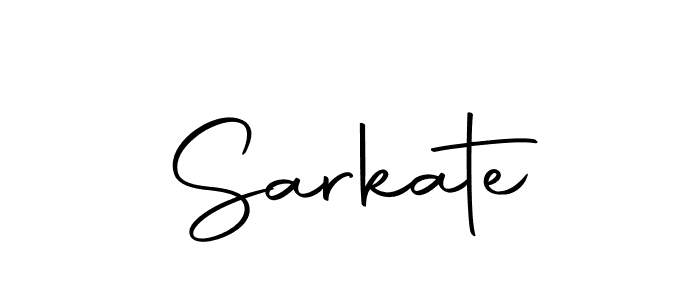 Make a beautiful signature design for name Sarkate. With this signature (Autography-DOLnW) style, you can create a handwritten signature for free. Sarkate signature style 10 images and pictures png