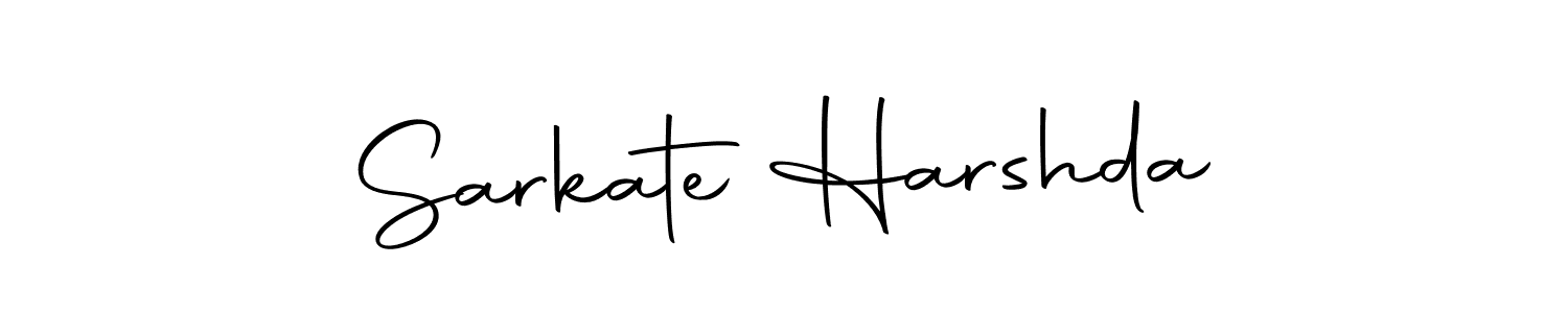 Also we have Sarkate Harshda name is the best signature style. Create professional handwritten signature collection using Autography-DOLnW autograph style. Sarkate Harshda signature style 10 images and pictures png