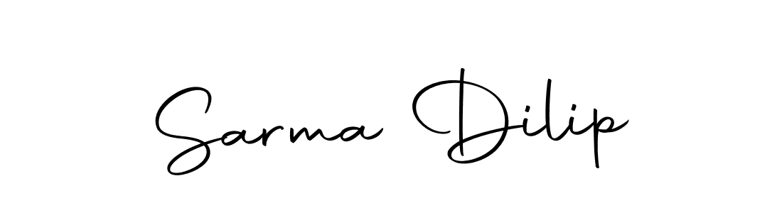 Once you've used our free online signature maker to create your best signature Autography-DOLnW style, it's time to enjoy all of the benefits that Sarma Dilip name signing documents. Sarma Dilip signature style 10 images and pictures png