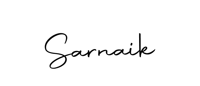 How to make Sarnaik signature? Autography-DOLnW is a professional autograph style. Create handwritten signature for Sarnaik name. Sarnaik signature style 10 images and pictures png