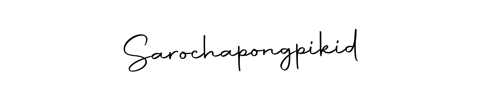 Autography-DOLnW is a professional signature style that is perfect for those who want to add a touch of class to their signature. It is also a great choice for those who want to make their signature more unique. Get Sarochapongpikid name to fancy signature for free. Sarochapongpikid signature style 10 images and pictures png