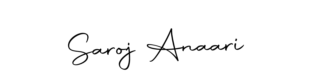 The best way (Autography-DOLnW) to make a short signature is to pick only two or three words in your name. The name Saroj Anaari include a total of six letters. For converting this name. Saroj Anaari signature style 10 images and pictures png