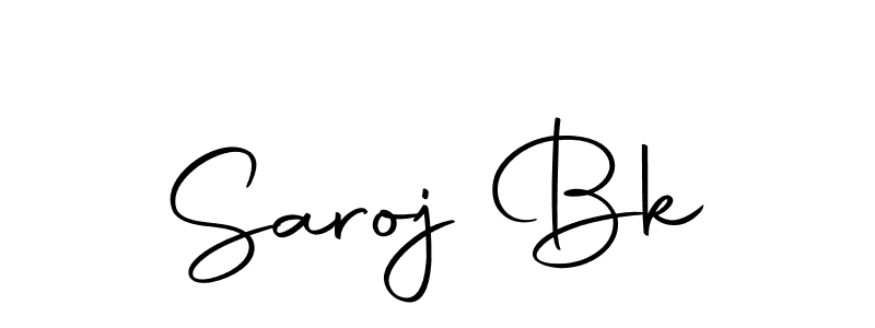 Saroj Bk stylish signature style. Best Handwritten Sign (Autography-DOLnW) for my name. Handwritten Signature Collection Ideas for my name Saroj Bk. Saroj Bk signature style 10 images and pictures png