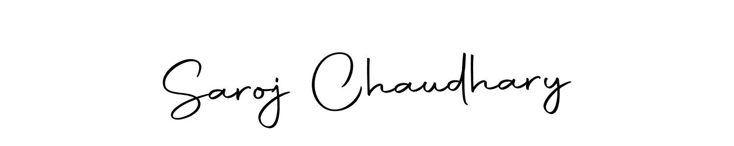 Make a beautiful signature design for name Saroj Chaudhary. Use this online signature maker to create a handwritten signature for free. Saroj Chaudhary signature style 10 images and pictures png