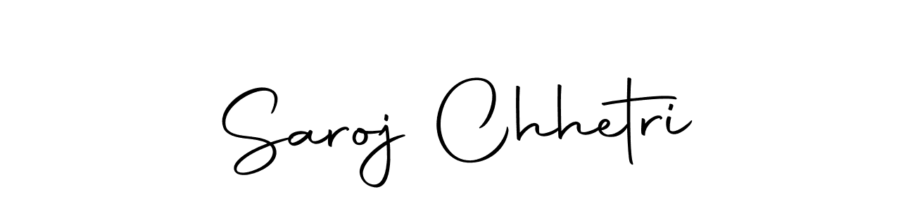 Design your own signature with our free online signature maker. With this signature software, you can create a handwritten (Autography-DOLnW) signature for name Saroj Chhetri. Saroj Chhetri signature style 10 images and pictures png