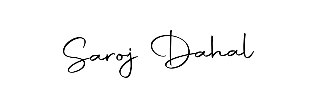 Create a beautiful signature design for name Saroj Dahal. With this signature (Autography-DOLnW) fonts, you can make a handwritten signature for free. Saroj Dahal signature style 10 images and pictures png