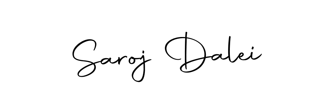 Make a beautiful signature design for name Saroj Dalei. Use this online signature maker to create a handwritten signature for free. Saroj Dalei signature style 10 images and pictures png