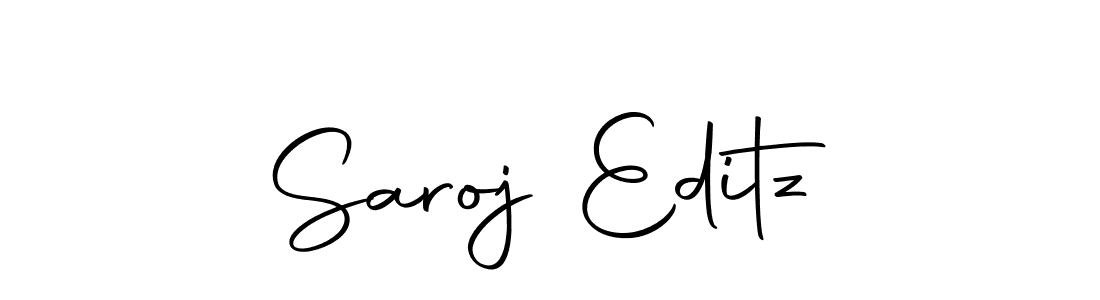 Once you've used our free online signature maker to create your best signature Autography-DOLnW style, it's time to enjoy all of the benefits that Saroj Editz name signing documents. Saroj Editz signature style 10 images and pictures png