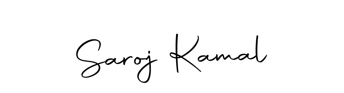 Make a beautiful signature design for name Saroj Kamal. Use this online signature maker to create a handwritten signature for free. Saroj Kamal signature style 10 images and pictures png