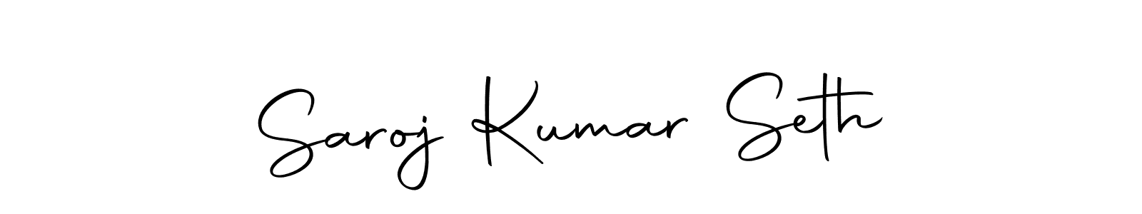 The best way (Autography-DOLnW) to make a short signature is to pick only two or three words in your name. The name Saroj Kumar Seth include a total of six letters. For converting this name. Saroj Kumar Seth signature style 10 images and pictures png