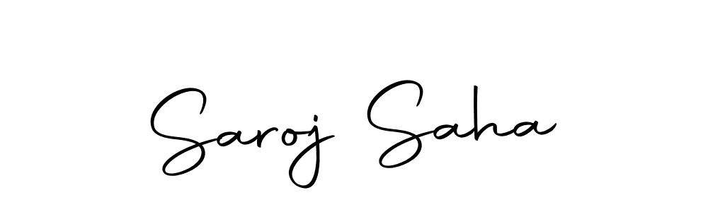 Make a beautiful signature design for name Saroj Saha. Use this online signature maker to create a handwritten signature for free. Saroj Saha signature style 10 images and pictures png