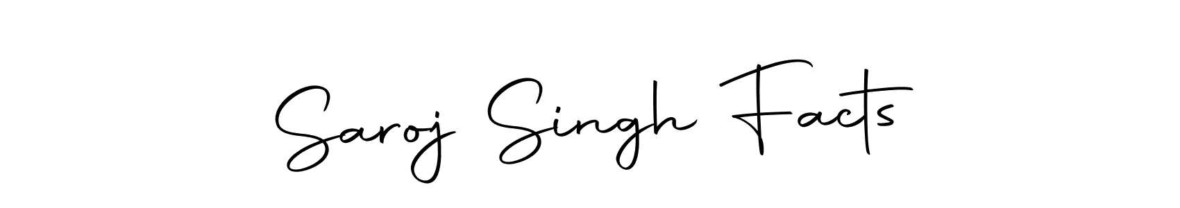 How to Draw Saroj Singh Facts signature style? Autography-DOLnW is a latest design signature styles for name Saroj Singh Facts. Saroj Singh Facts signature style 10 images and pictures png