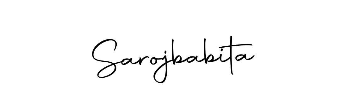Here are the top 10 professional signature styles for the name Sarojbabita. These are the best autograph styles you can use for your name. Sarojbabita signature style 10 images and pictures png