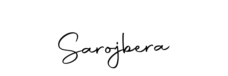 You should practise on your own different ways (Autography-DOLnW) to write your name (Sarojbera) in signature. don't let someone else do it for you. Sarojbera signature style 10 images and pictures png