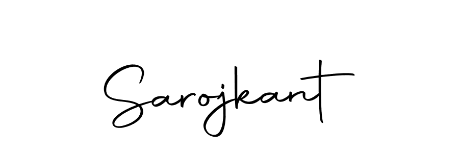 Design your own signature with our free online signature maker. With this signature software, you can create a handwritten (Autography-DOLnW) signature for name Sarojkant. Sarojkant signature style 10 images and pictures png