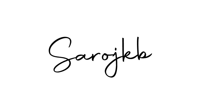 if you are searching for the best signature style for your name Sarojkb. so please give up your signature search. here we have designed multiple signature styles  using Autography-DOLnW. Sarojkb signature style 10 images and pictures png