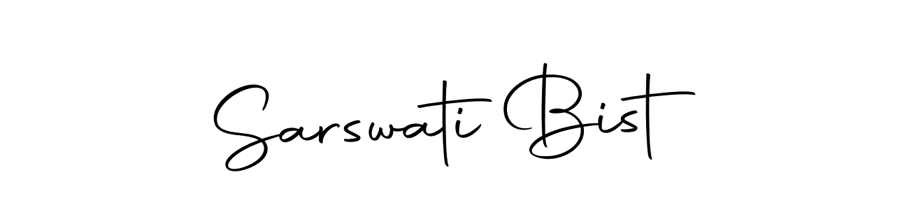 Similarly Autography-DOLnW is the best handwritten signature design. Signature creator online .You can use it as an online autograph creator for name Sarswati Bist. Sarswati Bist signature style 10 images and pictures png